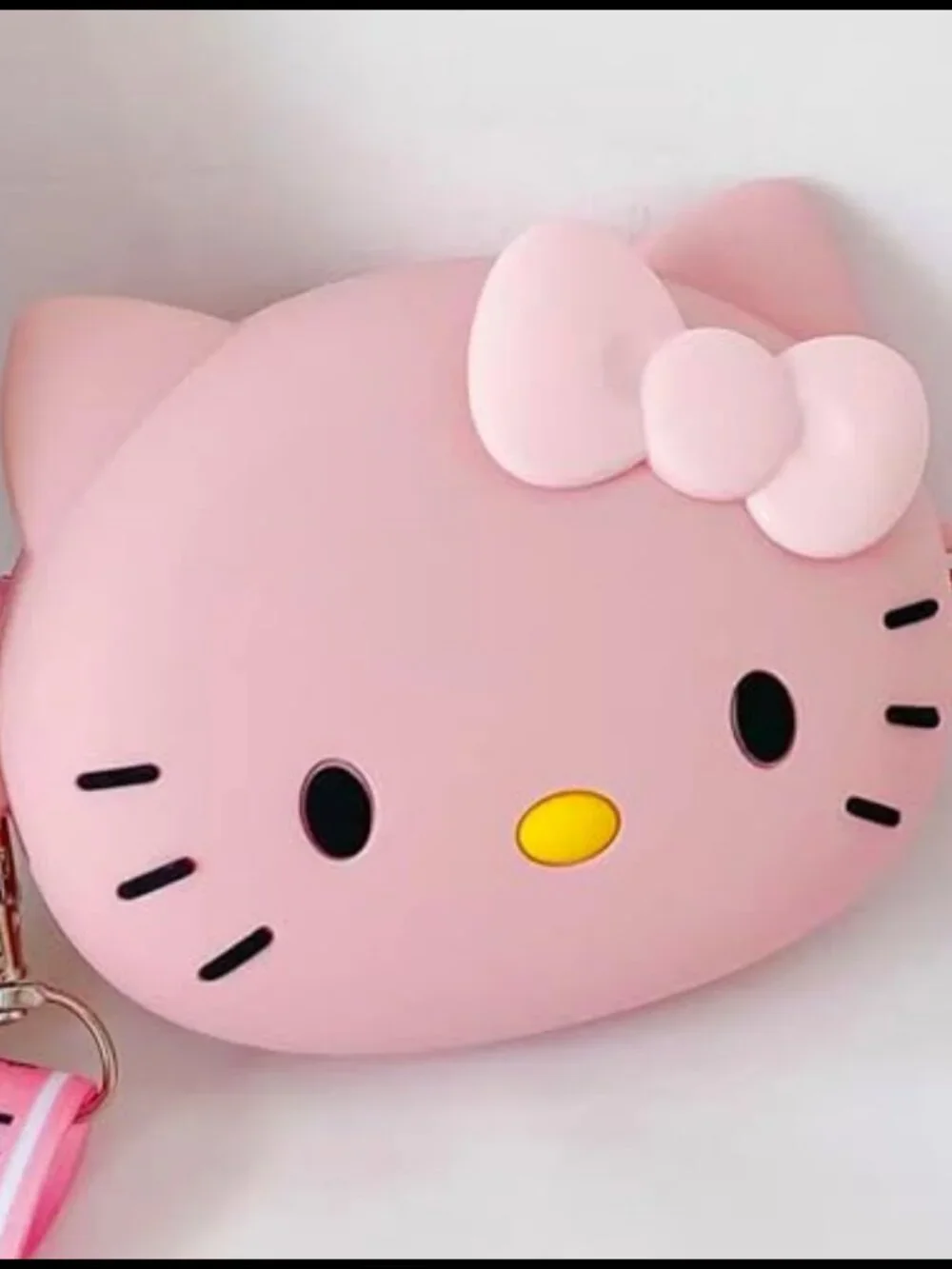 Soft Silicone Coin Purse Crossbody Bag with Adjustable Strap